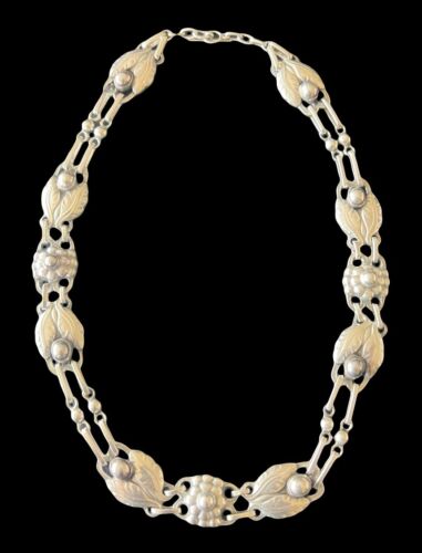 Georg Jensen Danish Sterling Silver Necklace Design No. 1